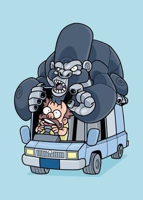 Gorilla Join The Ride