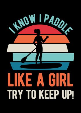 Funny Paddle Board