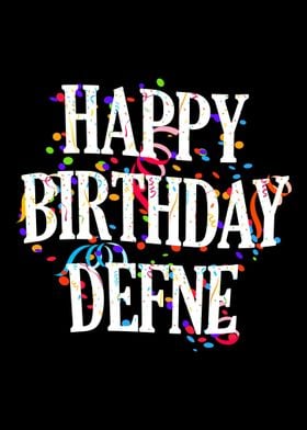 Happy Birthday Defne