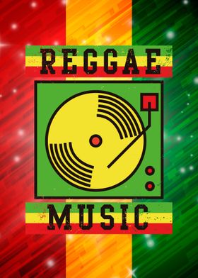 Reggae Music Vinyl Record