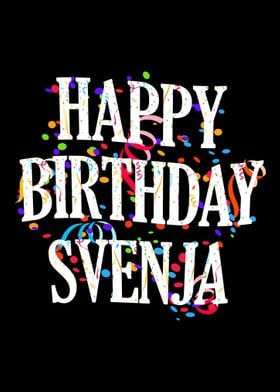 Happy Birthday Svenja