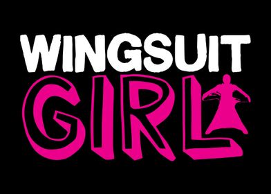 Wingsuit Girl Wingsuiting