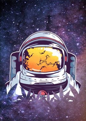 WEED ASTRONAUT NEBULA