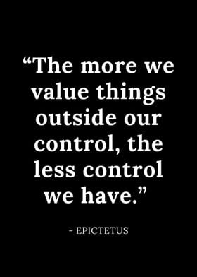 we value things