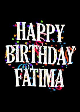 Happy Birthday Fatima