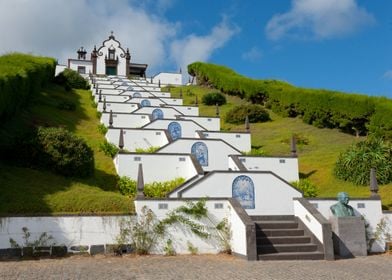 Chapel in Azores islands