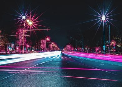 Neon Lights City VII