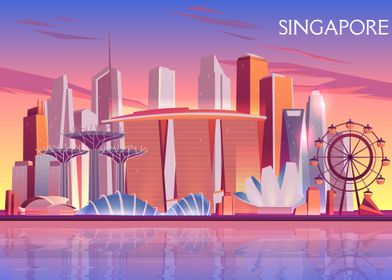 Singapore evening