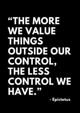 we value things