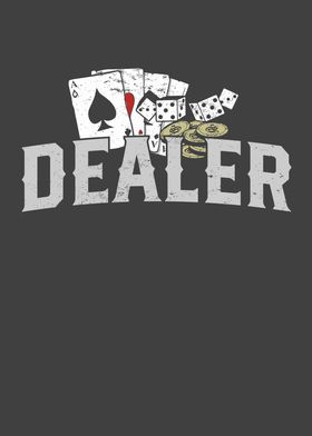 Casino Dealer Poker Cards