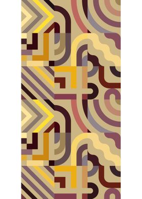 Abstract geometric pattern