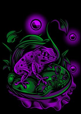 corfrog purple frog