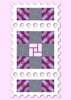 Abstract geometric pattern