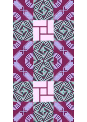 Abstract geometric pattern