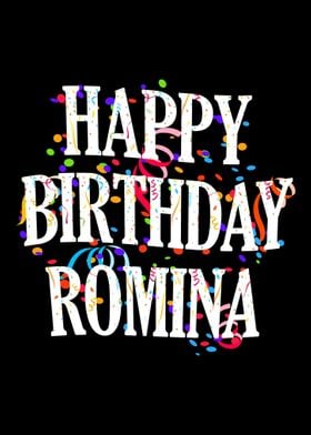 Happy Birthday Romina