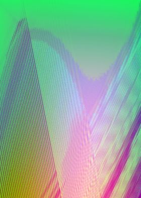 COLORFUL ABSTRACT RAINBOW 