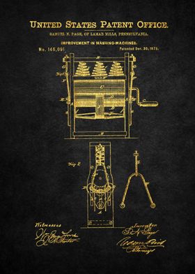 32 Washing Machine Patent