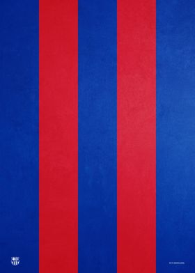 'Barca Colors Blaugrana' Poster By Barça | Displate