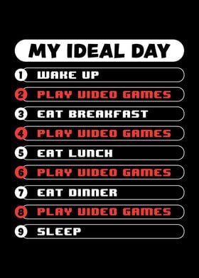 My Ideal Day Gaming Gift