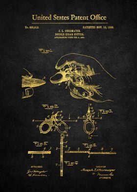 38 Cigar Cutter Patent 19