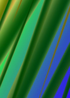 yellow blue green abstract