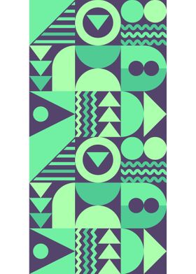 Abstract geometric pattern