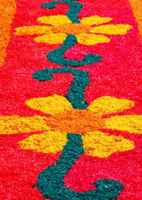 Flower carpets