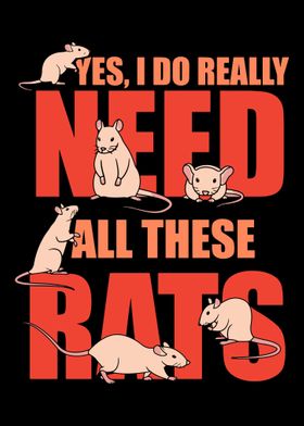 Rats Rat Lover Rodent