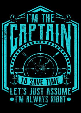 Im The Captain Cool Ship 