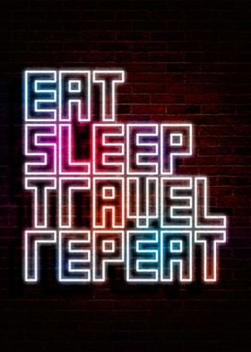 eat sleep travel repeat