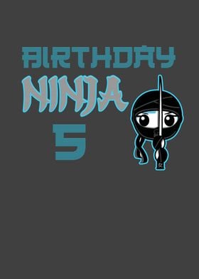 Birthday Ninja Children