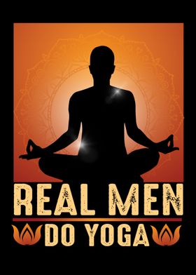 real men do yoga