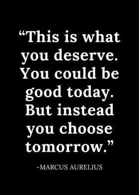 you choose tomorrow