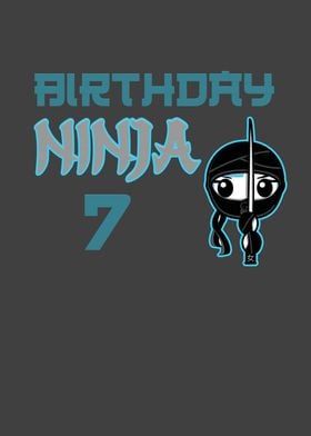 Birthday Ninja Children