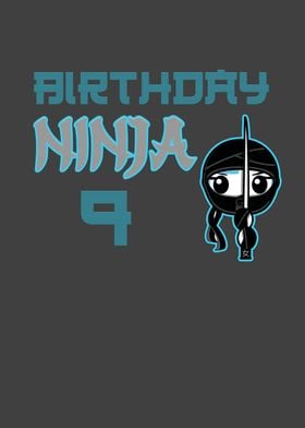 Birthday Ninja Children