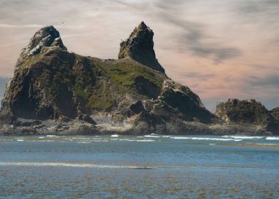 Sea stacks Cannon Beach