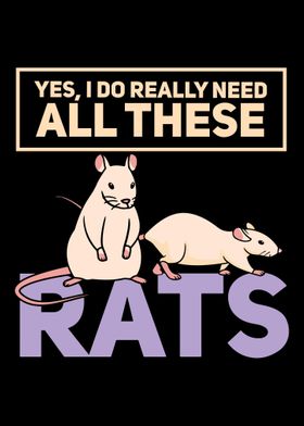 Rats Rat Lover Rodent