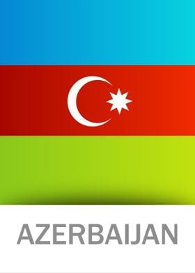 Azerbaijan flag 