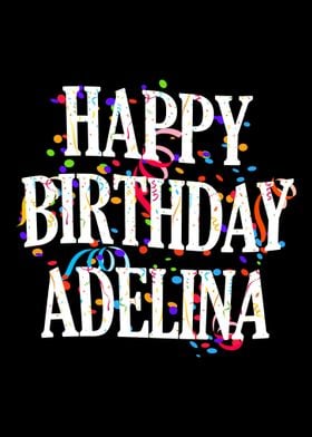 Happy Birthday Adelina