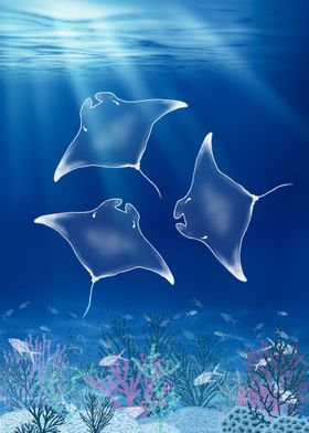 Manta Rays of Ningaloo