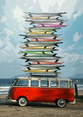 Classic Surf Van