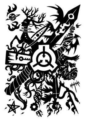 SCP Foundation Logo | Art Print