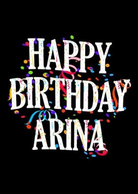 Happy Birthday Arina