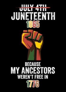 Juneteenth Black African