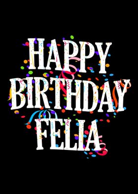 Happy Birthday Felia