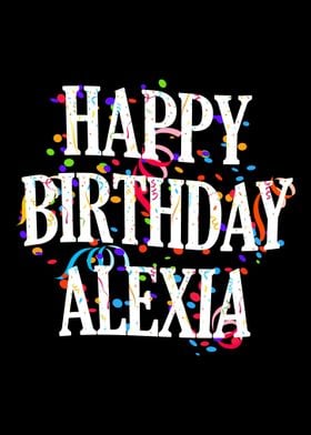 Happy Birthday Alexia