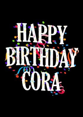 Happy Birthday Cora