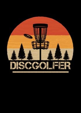 Discgolfer Discgolf Korb