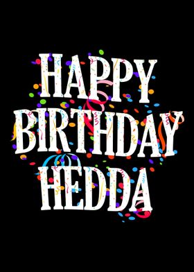 Happy Birthday Hedda