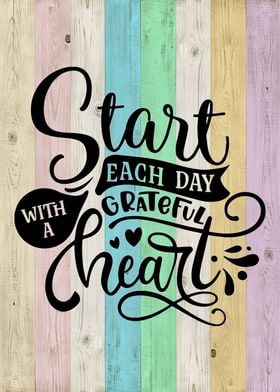  start each day 